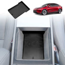 Organizer Pad for Tesla Model Y L 6-Seat 2026-Onwards Centre Console Armrest Storage Cup Holder Coaster Soft Silicone Non-Slip Mat-29