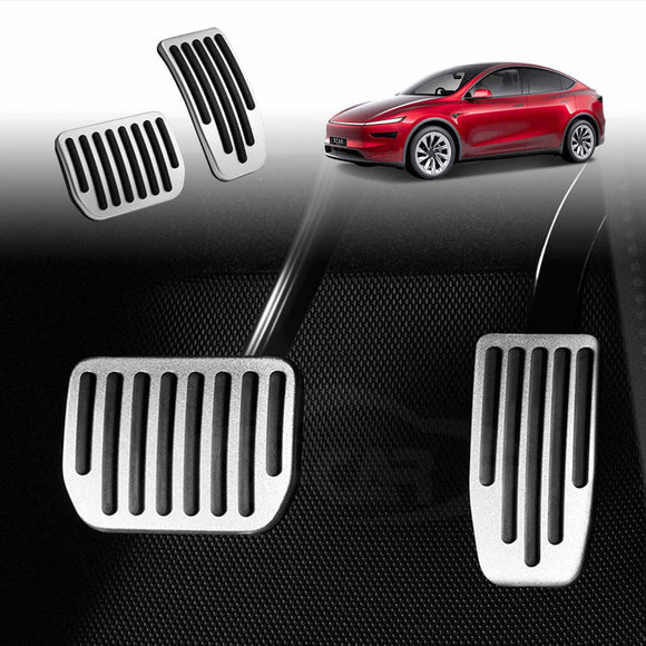 Performance Foot Pedals Pads Cover For Tesla Model Y L 6-Seat 2026-Onwards