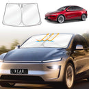 WindScreen Sun Shade for Tesla Model Y L 6-Seat 2026-Onwards WindShield Blind-1