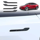 Tesla Model Y L 6-Seat 2026-Onwards Carbon Fibre Style Door Handle Cover-11