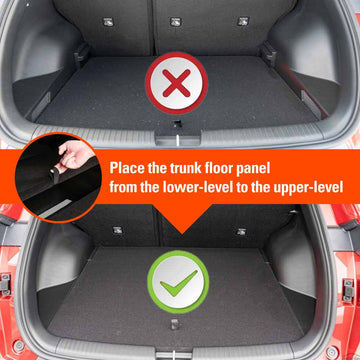 Boot Liner for GAC EMZOOM 2025-Onwards All Weather Heavy Duty Cargo Trunk Mat Luggage Tray - 0