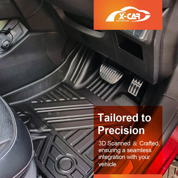 3D Floor Mats for GWM Haval H6 / H6 GT / Hybrid 2021-Onwards All-Weather Liners