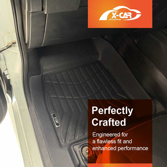 3D Floor Mats for ISUZU D-MAX DMAX Dual Cab 2020-Onwards All-Weather Car Liners