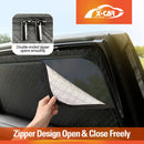 Rear Window Sun Shades for Toyota RAV4 6th Gen 2026-Onwards Zipper Dual Layer Blind-4