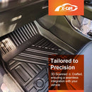 3D Floor Mats for GWM Haval H6 / H6 GT / Hybrid 2021-Onwards All-Weather Liners-7