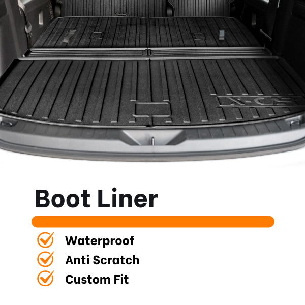 Boot Liner 3D All-Weather Heavy Duty Trunk Cargo Mats | X-CAR