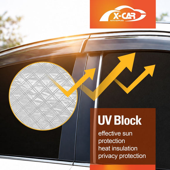 Rear Window Sun Shades for Toyota RAV4 6th Gen 2026-Onwards Zipper Dual Layer Blind