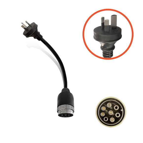 Portable Type 2 EV Charger Swappable Tail Adapters 10A/15A/20A/32A Modular Charging Kit Accessories