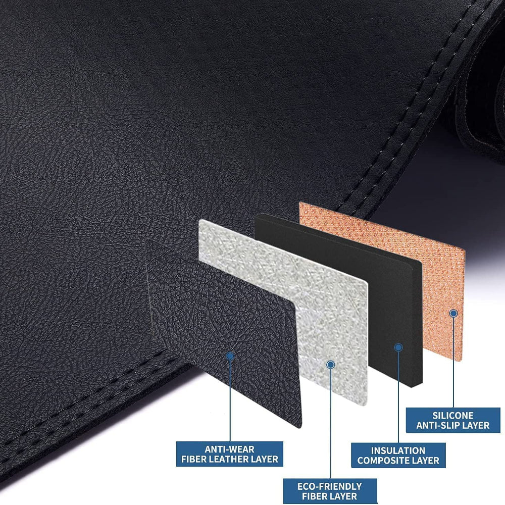 Blocks sunlight and heat, prevents aging and cracking.