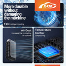 Jump Starter Portable Air Compressor Cordless Air Pump Battery Booster-5