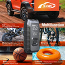 Jump Starter Portable Air Compressor Cordless Air Pump Battery Booster-7