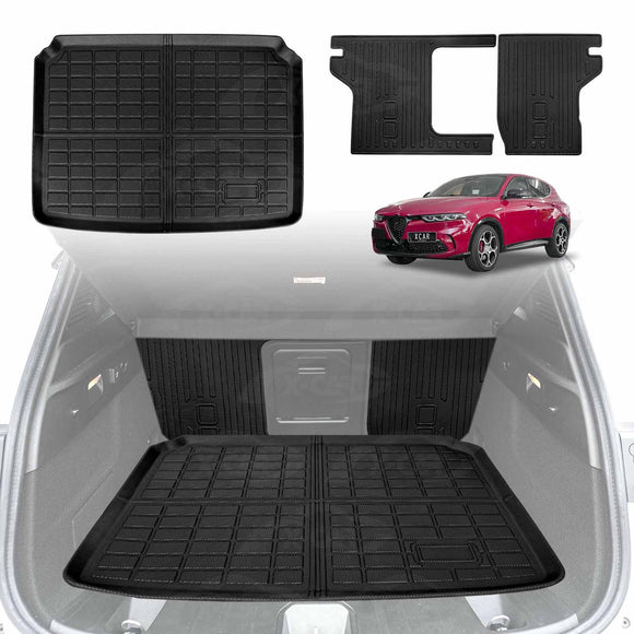 Boot Liner/Back Seat Protector for Alfa Romeo Tonale 2022-Onwards Cargo Trunk Mats