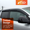 WeatherShields for Volkswagen Amarok 2009-2022 Car Weather Shields Wind Deflectors Sun Visors-5