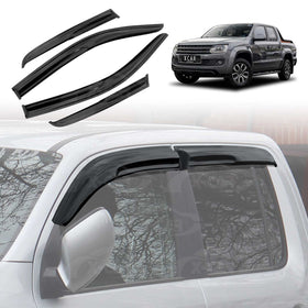 WeatherShields for Volkswagen Amarok 2009-2022 Car Weather Shields Wind Deflectors Sun Visors