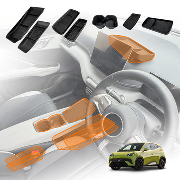 Centre Console Organizer for BYD Atto 1 Hatch 2025-Onwards Armrest Storage Box Cup Holder Car Interior Accessories