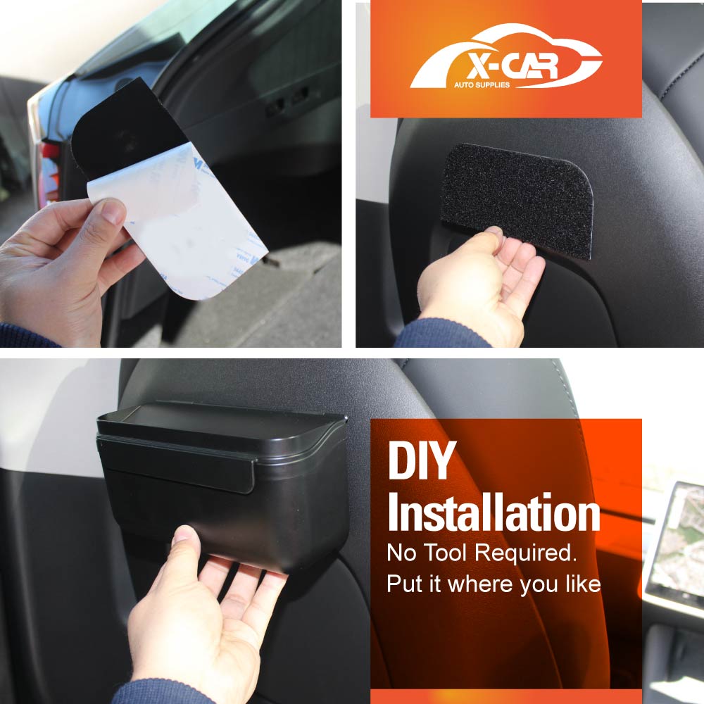 Velcro TPE Storage Box for BYD Atto 3 2022-2025 Sunglasses Holder Organizer
