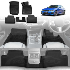 3D Floor Mats for BMW 3 Series & M3 Sedan 2019-Onwards All-Weather Car Liners