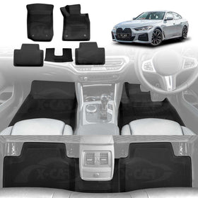 3D Floor Mats for BMW 4 Series G26 Hatch 2021-2024 All-Weather Car Liners