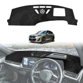 Dash Mat for BMW X1 U11 Series 2022-Onwards with HUD Non-Slip Microfiber Pad Cover