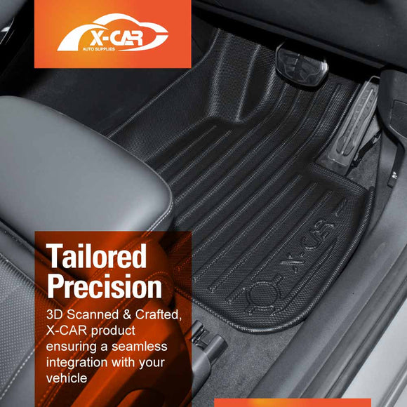3D Floor Mats for BMW X1 U11 Series 2022-Onwards Heavy Duty All Weather Car Mats