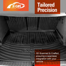 Boot Liner/ Back Seat Protector for BMW X3 2011-2017 F25 Series All Weather Car Mats-6