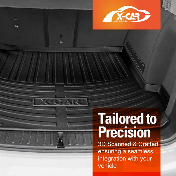 Boot Liner/ Back Seat Protector for BMW X3 2011-2017 F25 Series All Weather Car Mats