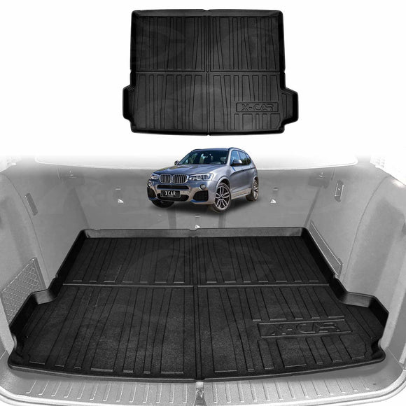 Boot Liner/ Back Seat Protector for BMW X3 2011-2017 F25 Series All Weather Car Mats