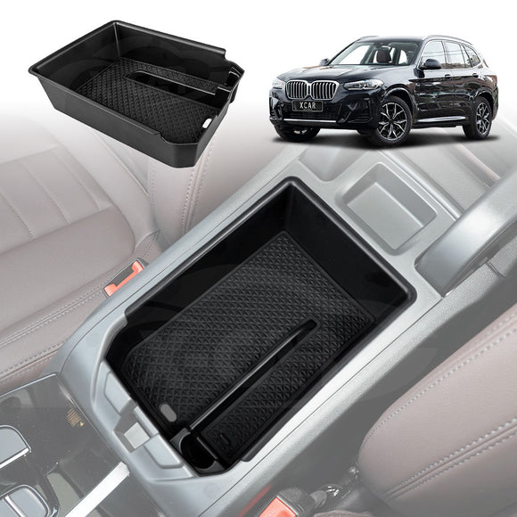 Armrest Organiser Tray for BMW X3 M G01 F97 2017-2024 Storage Box Accessories