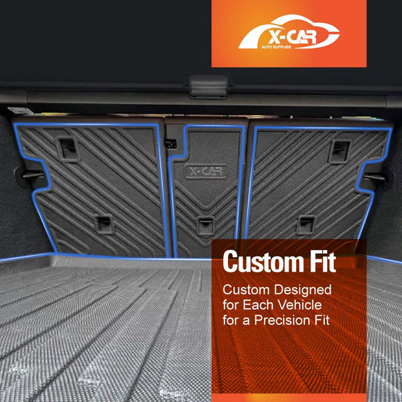 Boot Liner/ Back Seat Protector for BMW X3 G45 Series 2024-Onwards All Weather Car Mat