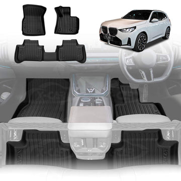3D Floor Mats for BMW X3 G45 30e xDrive PHEV 2024-Onwards Car Liners