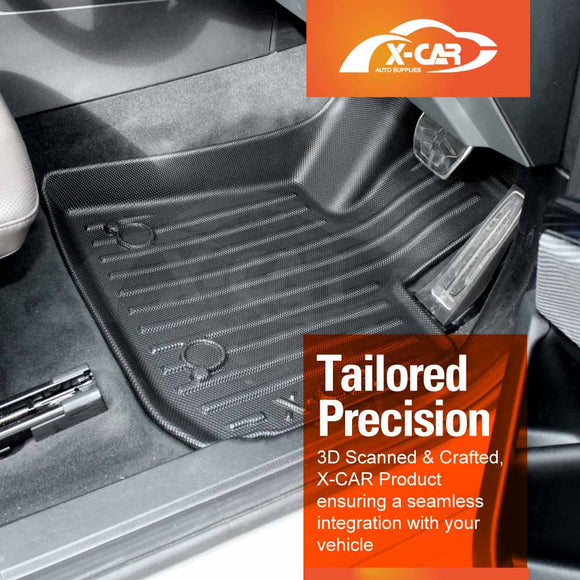 3D Floor Mats for BMW X3 G45 Series 2024-Onwards All-Weather Car Liners