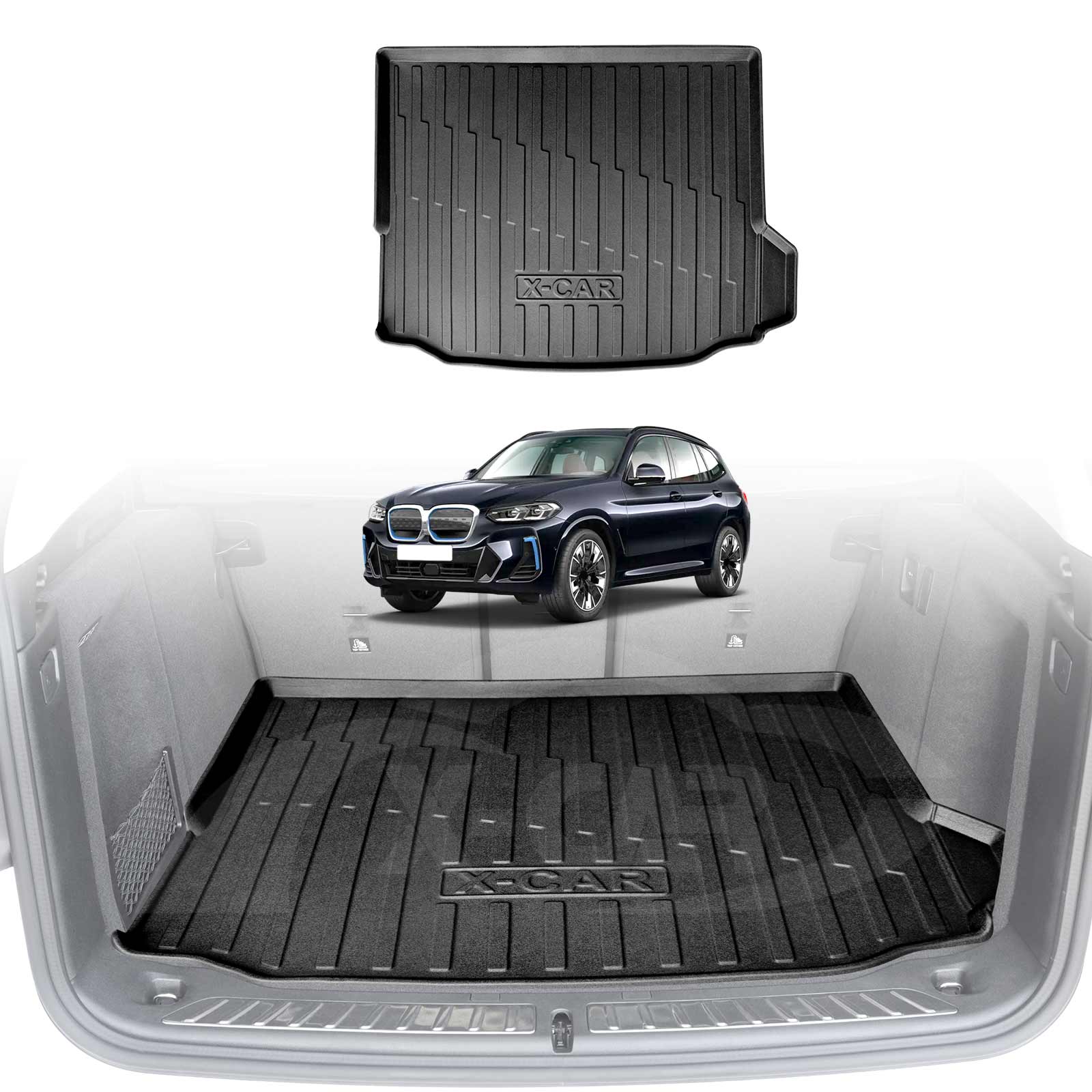 Boot Liner Back Seats Protector for BMW iX3 2023-2025 - 0
