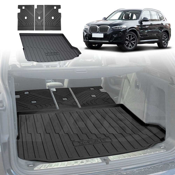 Boot Liner Back Seats Protector for BMW X3 2017-2024