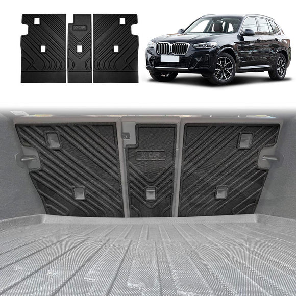 Boot Liner Back Seats Protector for BMW X3 2017-2024