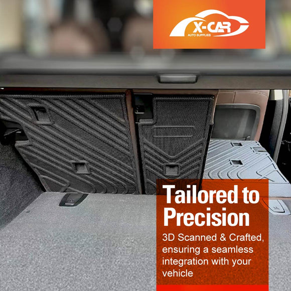 Boot Liner/ Back Seat Protector for BMW X3 G45 Series 2024-Onwards All Weather Car Mat
