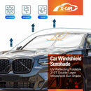WindScreen Sun Shade for BMW X4 G2 2018-2025 WindShield Blind-7