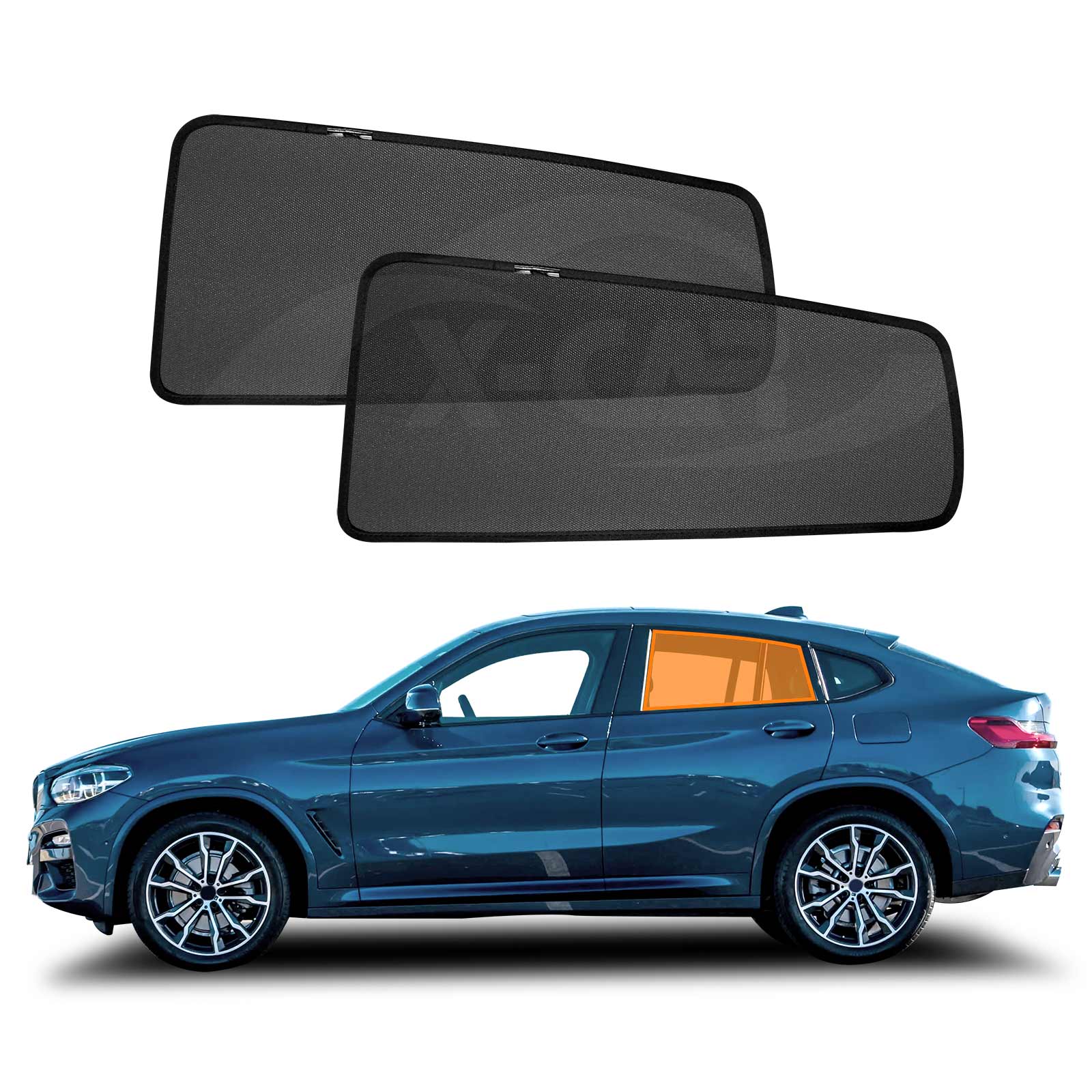 Magnetic Window Sun Shade for BMW X4 G2 2018-2025