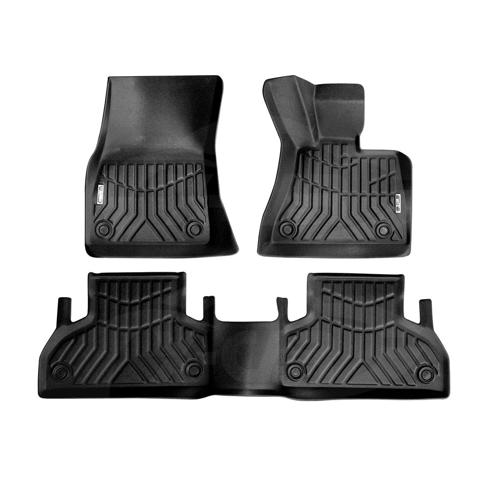 3D Floor Mats for BMW X5 F15 X5M F85 2013-2018 All-Weather Liners