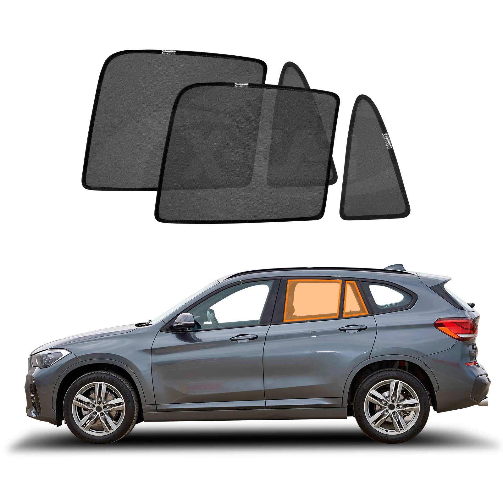 Magnetic Window Sun Shade for BMW X1 F48 Series 2nd Gen 2015-2022