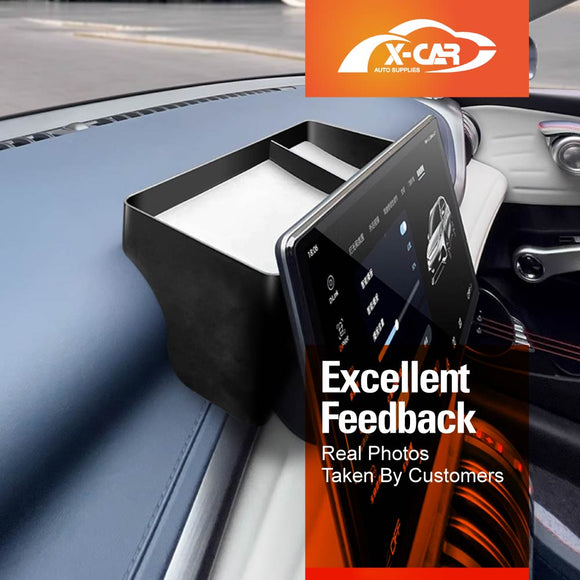 BYD Atto 3 2022-2025 Car Screen Storage Box Tray Organizer Accessories