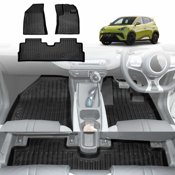 3D Floor Mats for BYD ATTO1 ATTO 1 Hatch 2025-Onwards All Weather Car Liners