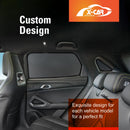 X-CAR window sun shades are custom-fit
