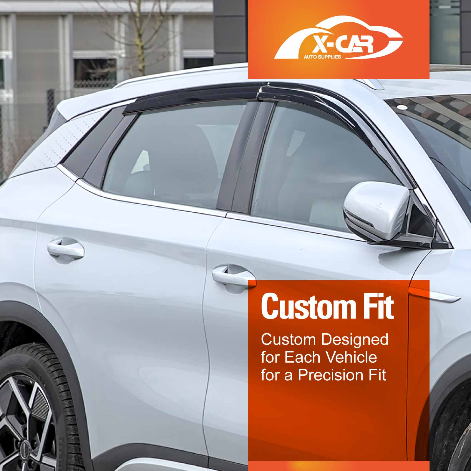 WeatherShields for BYD Atto 3 2022-2025 Car Weather Shields Wind Deflectors Sun Visors
