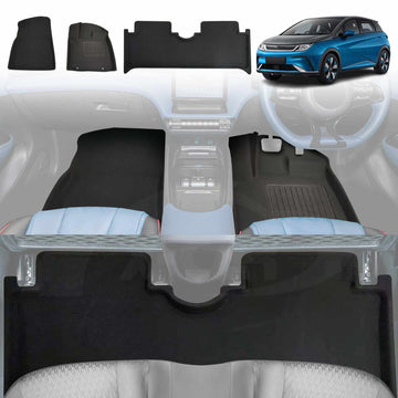 3D All-Weather Floor Mats for BYD Dolphin 2023-2024