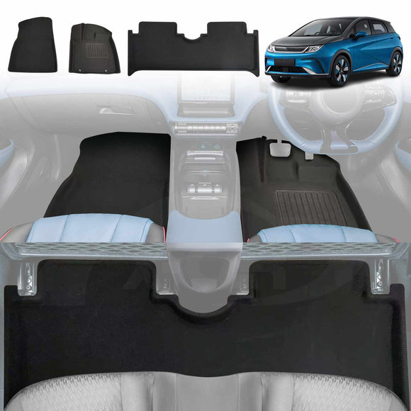 3D All-Weather Floor Mats for BYD Dolphin 2023-2024
