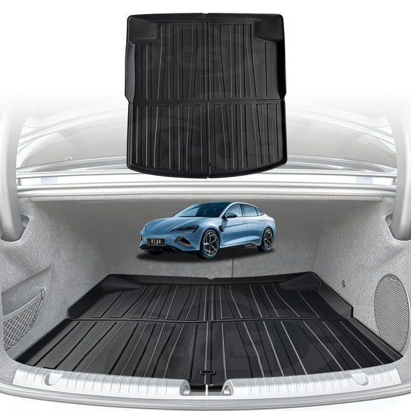Interior Liners for BYD Seal 2023-Onwards Front Trunk Back Seats Boot Cargo Mats
