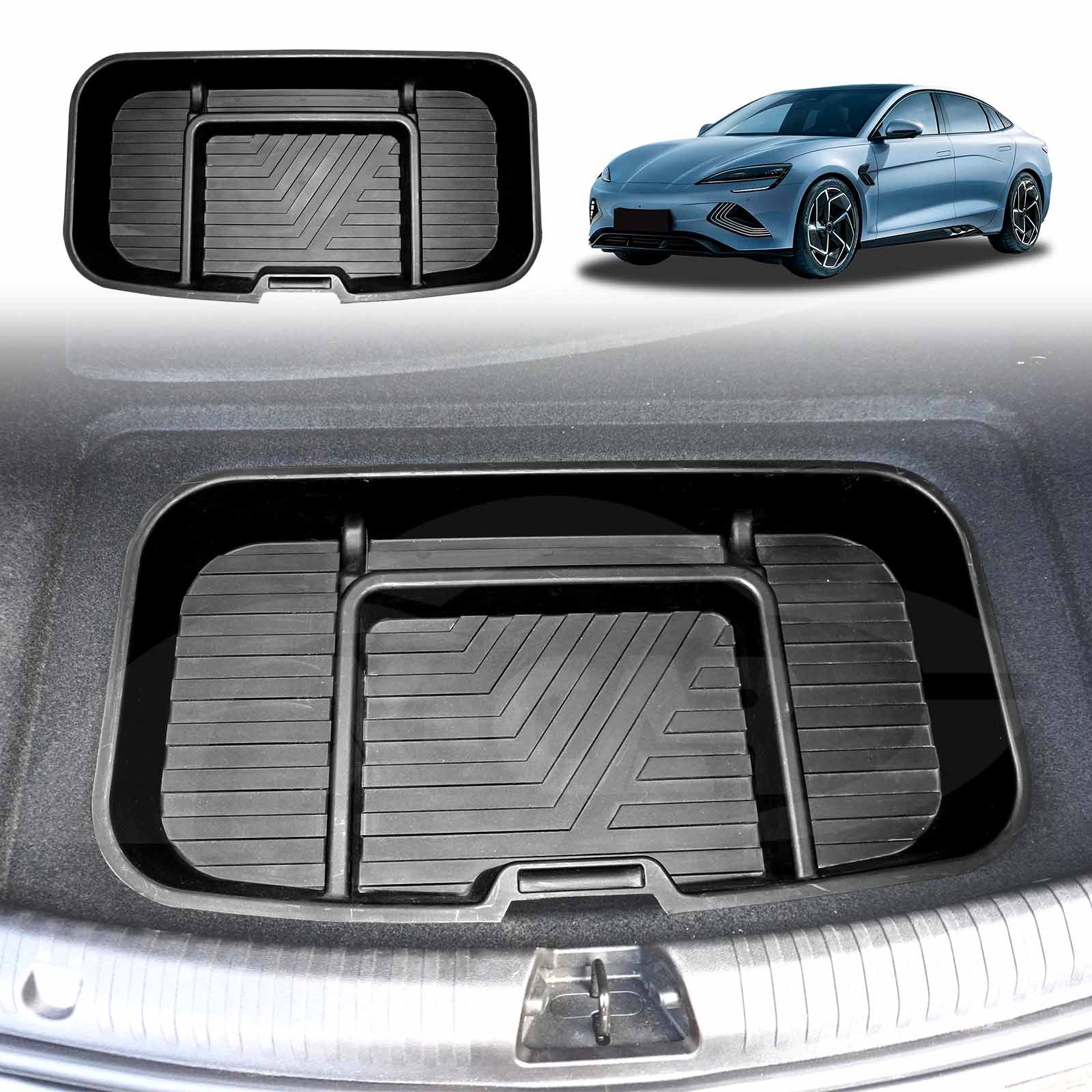 BYD Seal 2023-2025 Front Trunk Toolbox Luggage Tray Organizer Storage Box - 0