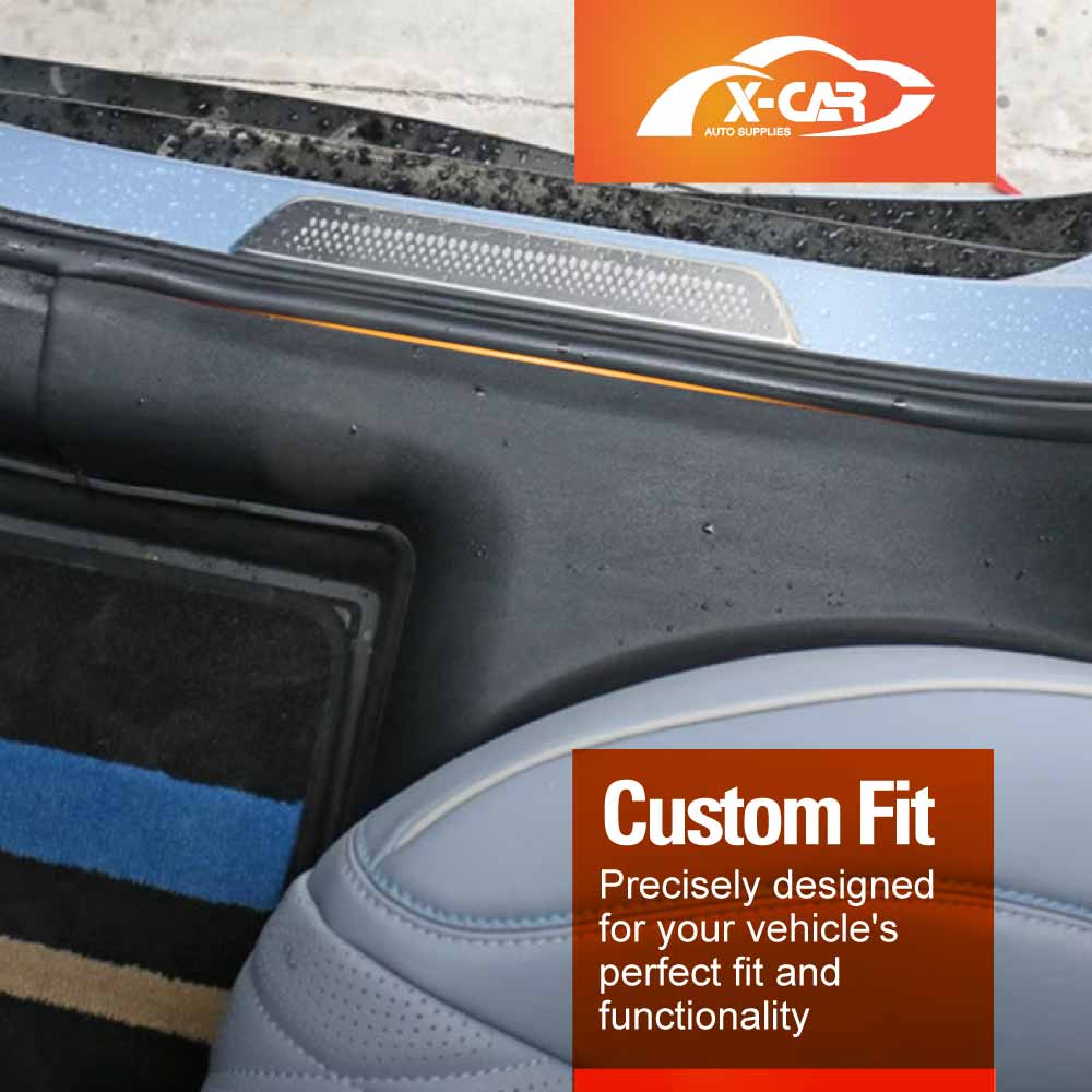 Front Rear Door Sill Plate Protector for BYD Seal 2023-2025 Threshold Scuff Trim Covers Guards - 0