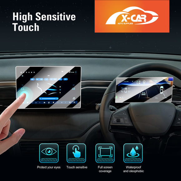 BYD Sealion 5 2026-Onwards Tempered Glass Dash Screen Center Console Screen Protector