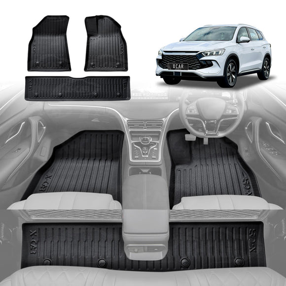 3D Floor Mats for BYD Sealion 5 Sealion5 2026-Onwards All-Weather Car Liners